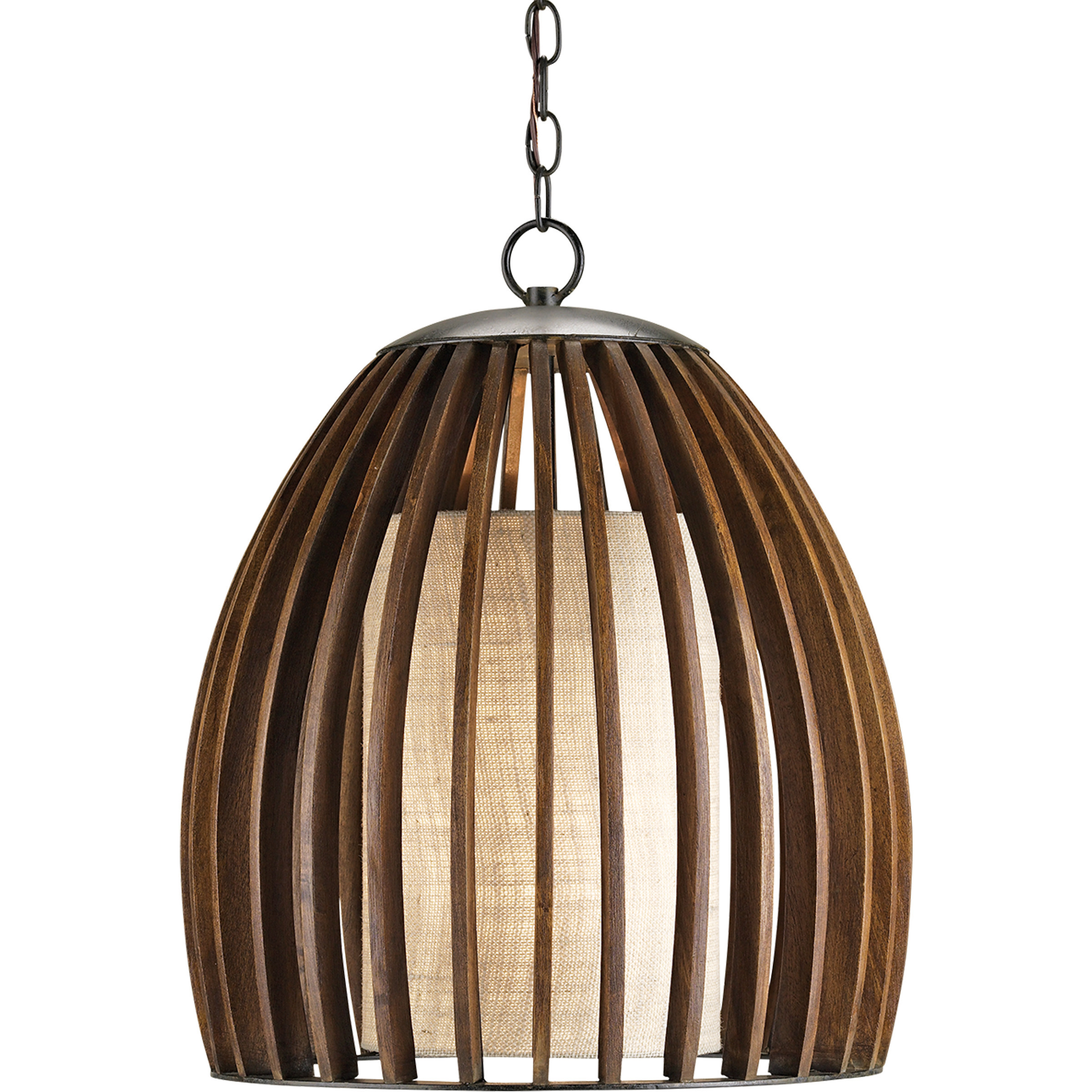 Carling 1 Light 17 inch Old Iron Pendant Ceiling Light